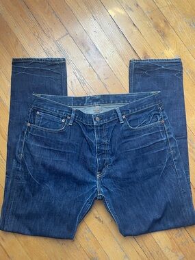 Mens Polo Ralph Lauren 1967 Slim Dark Washed Jeans